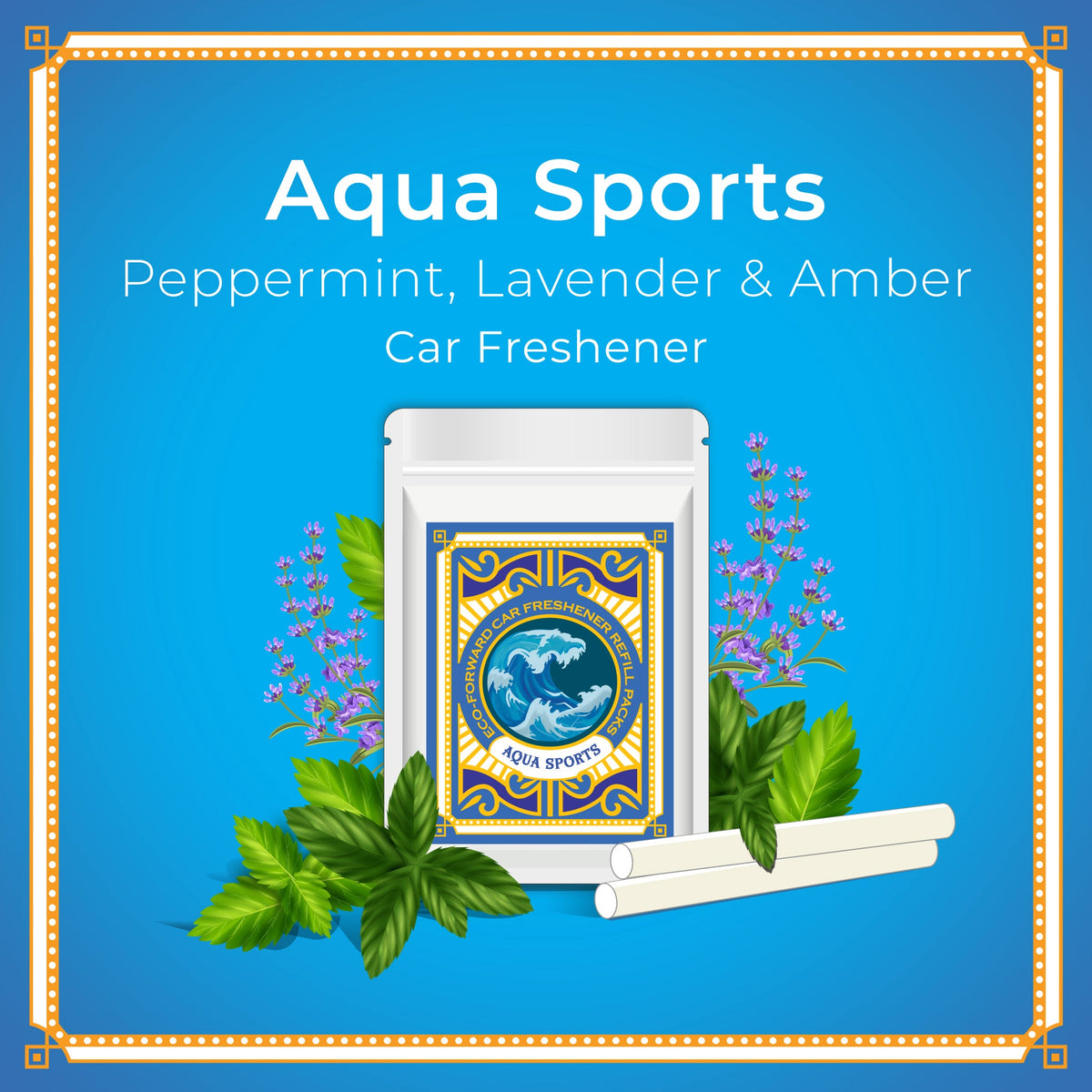 Phool Car Freshener – Aqua Sports
