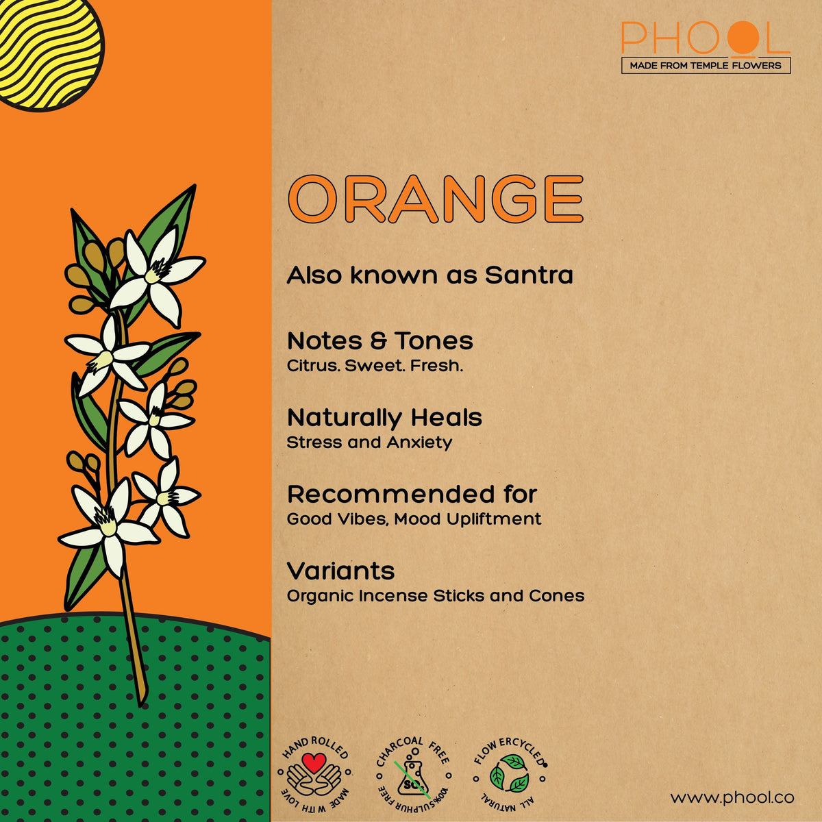 about the orange incense