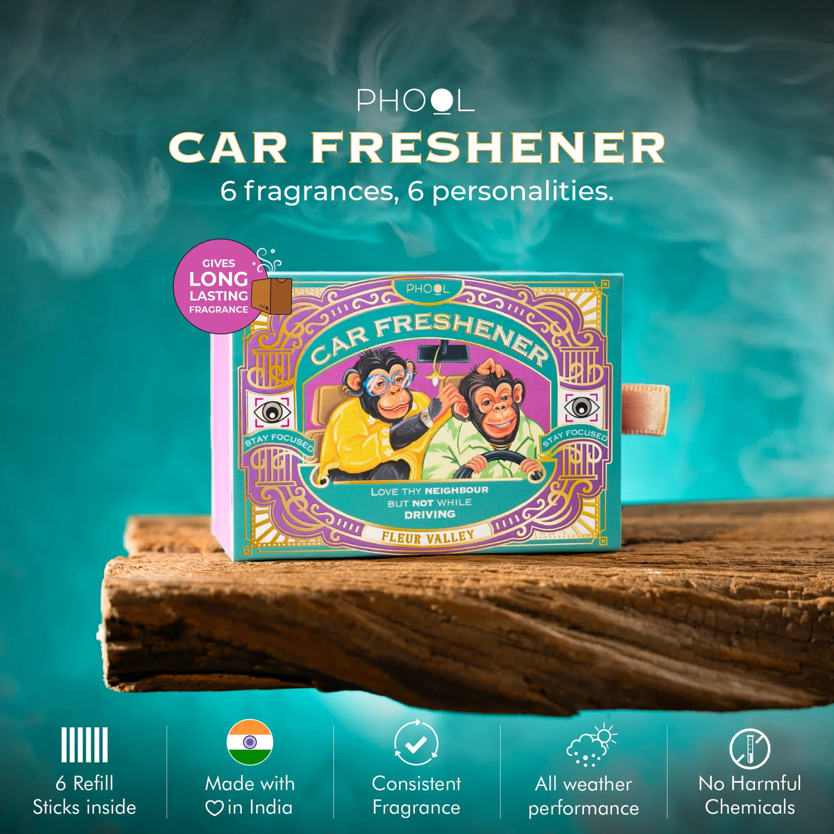 Phool Car Freshener – Fleur Valley