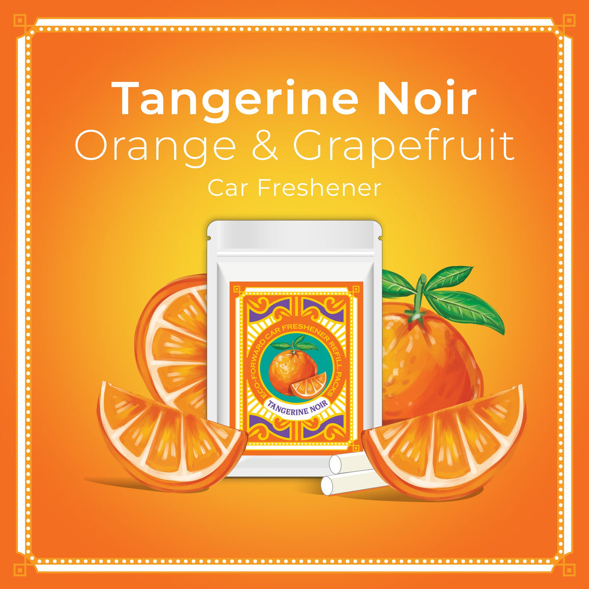 Phool Car Freshener – Tangerine Noir