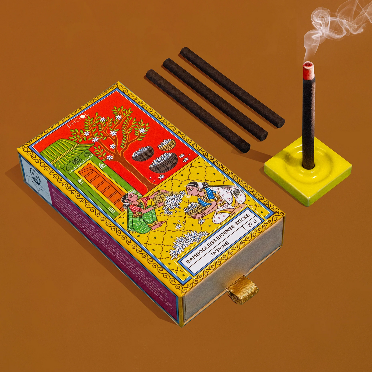 Jasmine Bambooless Incense Sticks Phool